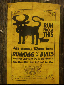 Running of Bulls poster