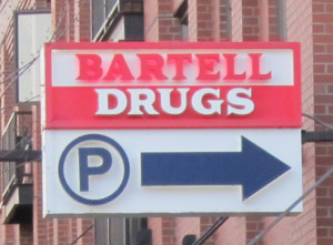 Bartell sign