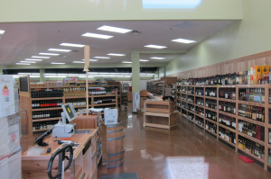 TJs liquor section