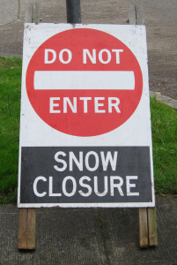 Snow Closure