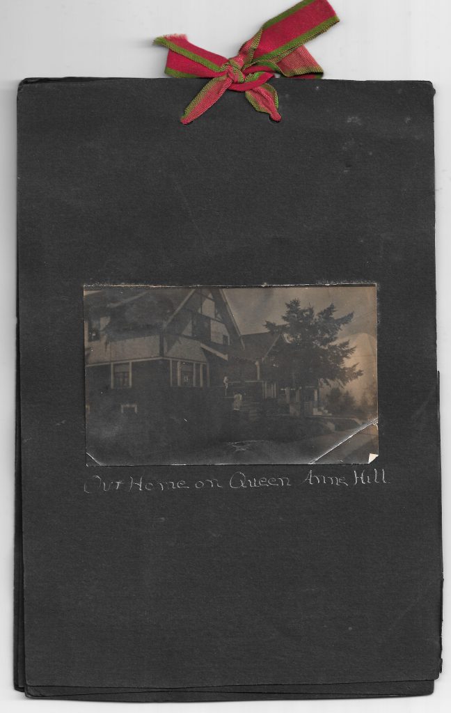Queen Anne Home scrapbook from Maine