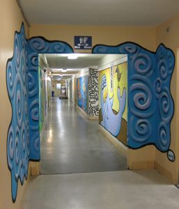Henry QACC hallway